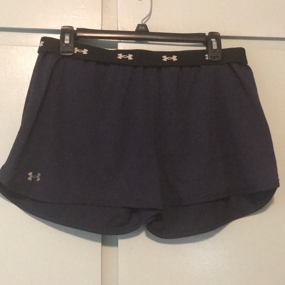 Navy blue Under Armour shorts